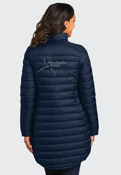 Brookside Farm Port Authority® Ladies Horizon Puffy Long Jacket