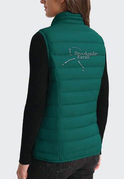 Brookside Farm MAGCOMSEN Lightweight Women's Puffer Vest, 2 color options