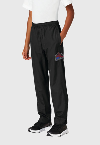 Covered Bridge Farm Sport-Tek® Black Pull-On Wind Pant (Unisex) - Adult + Youth sizes