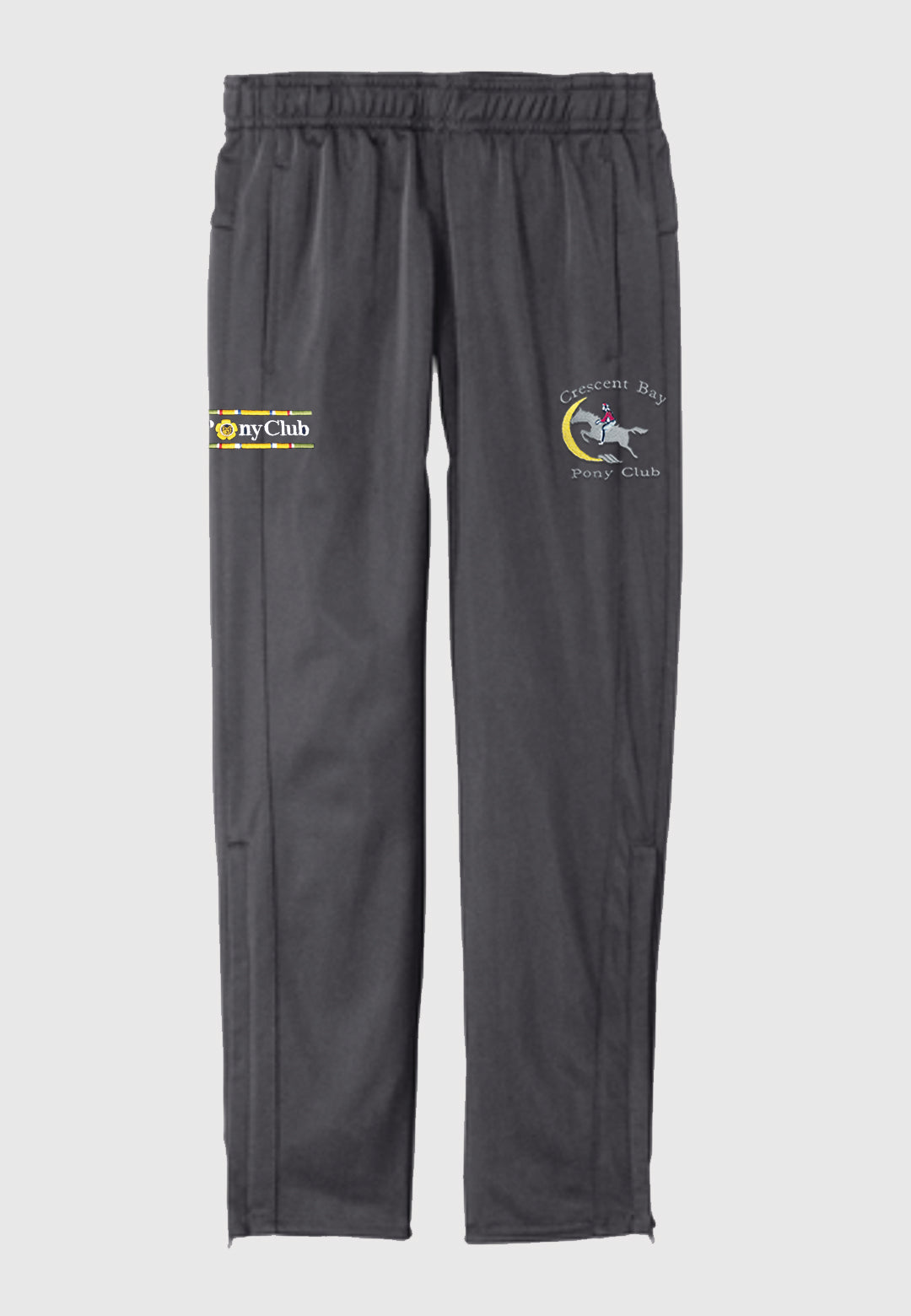 Crescent Bay Pony Club Sport-Tek ® Tricot Track Jogger, Adult + Youth Sizes