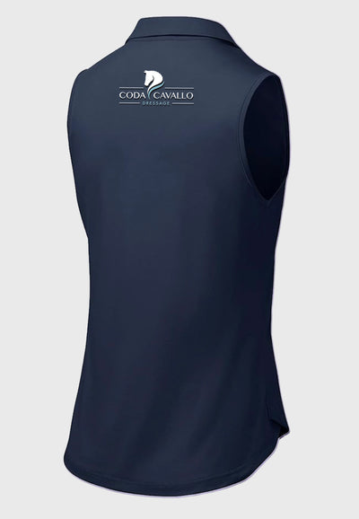 Coda Cavallo Dressage BGOWATU Women's Sleeveless Collared Shirt