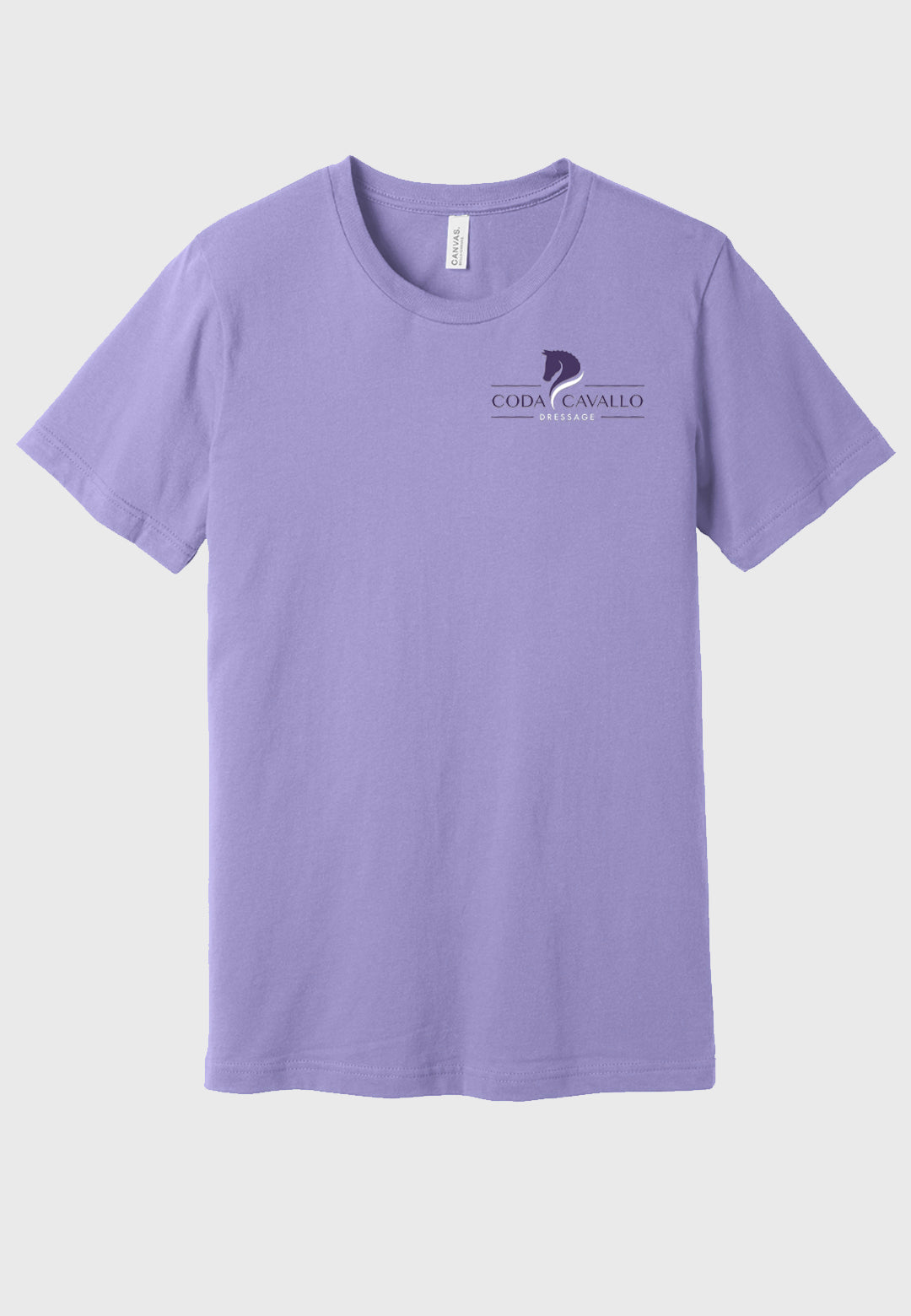 Coda Cavallo Dressage BELLA+CANVAS ® Unisex Jersey Short Sleeve Tee - Adult Sizes, 2 Color Options