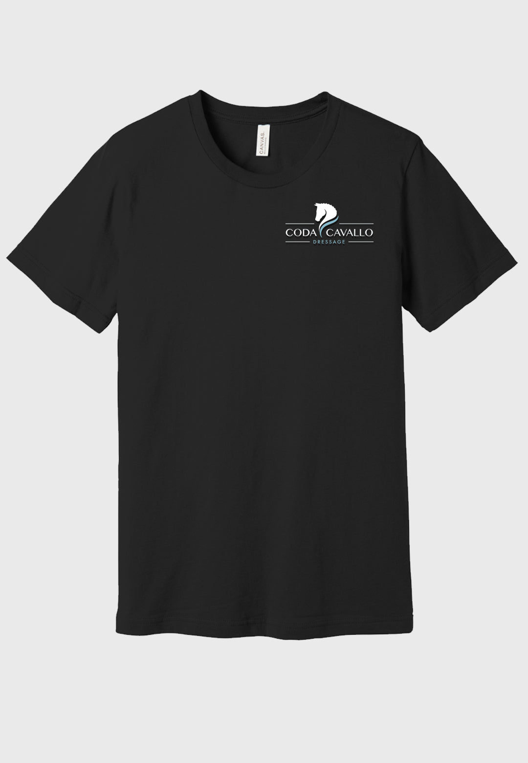 Coda Cavallo Dressage BELLA+CANVAS ® Unisex Jersey Short Sleeve Tee - Adult Sizes, 2 Color Options
