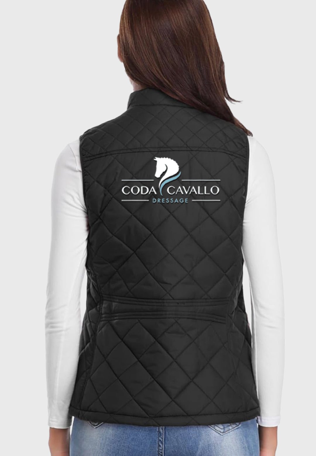 Coda Cavallo Dressage Fuinloth Women's Quilted Vest, 2 Color Options