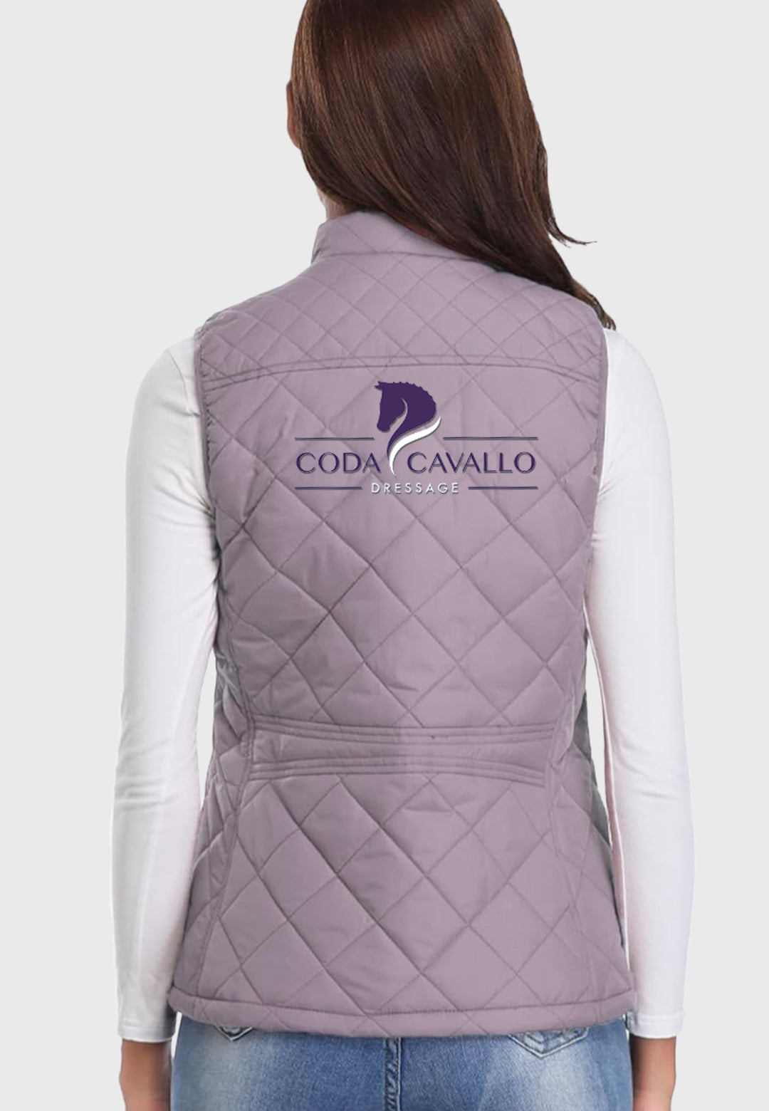 Coda Cavallo Dressage Fuinloth Women's Quilted Vest, 2 Color Options