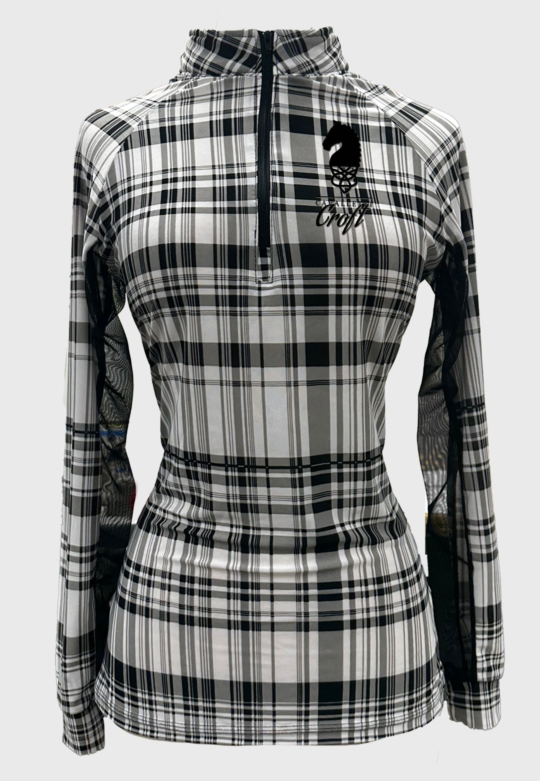 Cavalletti Croft Long Sleeve Custom Plaid Sun Shirt, Ladies + Youth Sizes