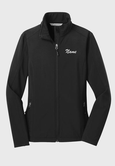 Cavalletti Croft Port Authority® Core Black Soft Shell Jacket - Men's/Ladies/Youth