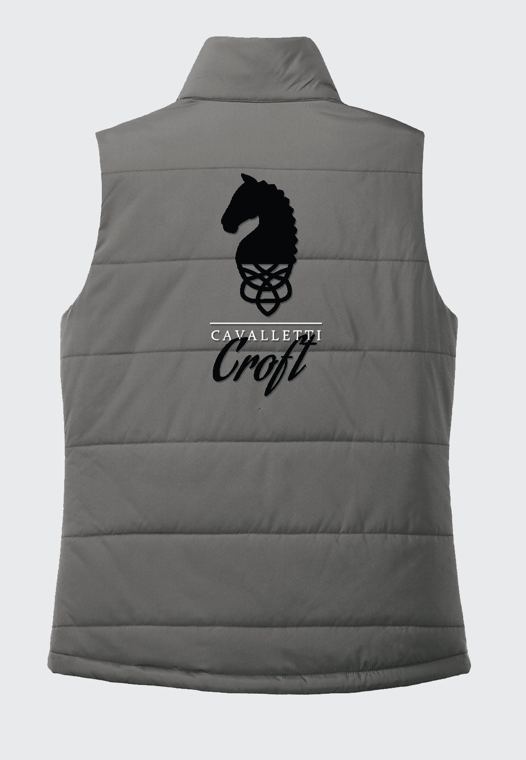 Cavalletti Croft Port Authority® Grey Puffer Vest, Ladies + Mens Styles