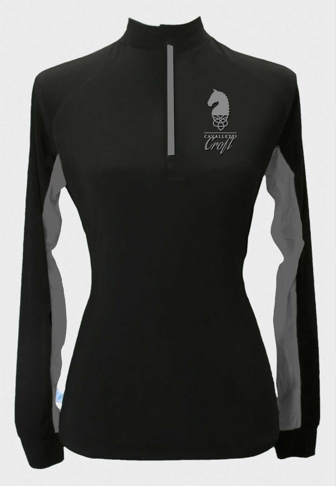 Cavalletti Croft Long Sleeve Custom Sun Shirt with Contrasting Accents, Ladies + Youth Sizes