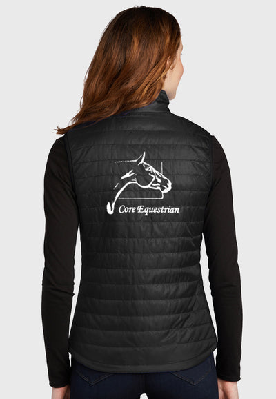 Core Equestrian Port Authority® Ladies Packable Puffy Vest