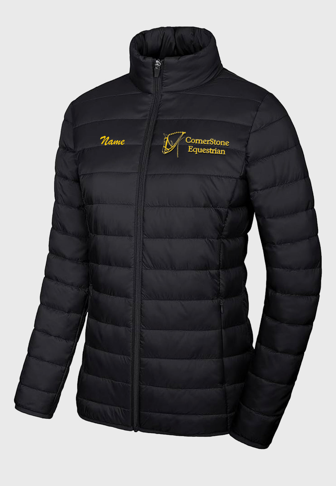 Cornerstone Equestrian MAGCOMSEN Ladies Lightweight Puffer Jacket, 2 C ...