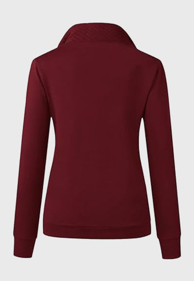 Core Equestrian Quilted Lightweight 1/2 Zip Long Sleeve, 3 Color Options