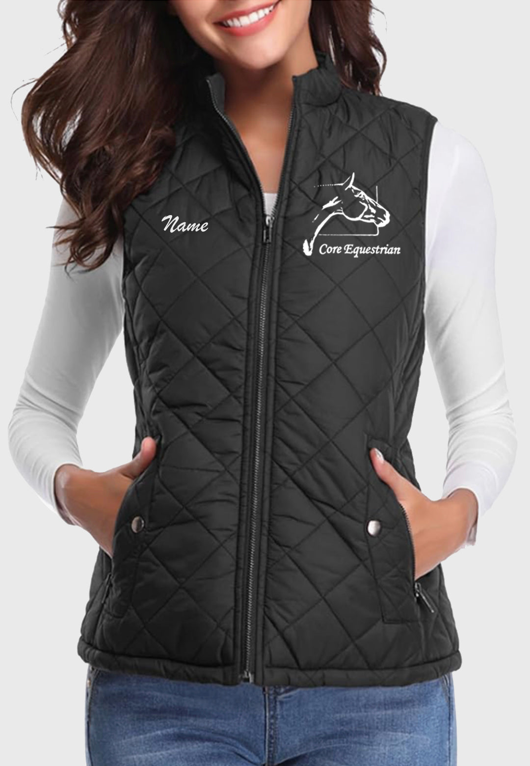 Core Equestrian Fuinloth Women's Quilted Vest