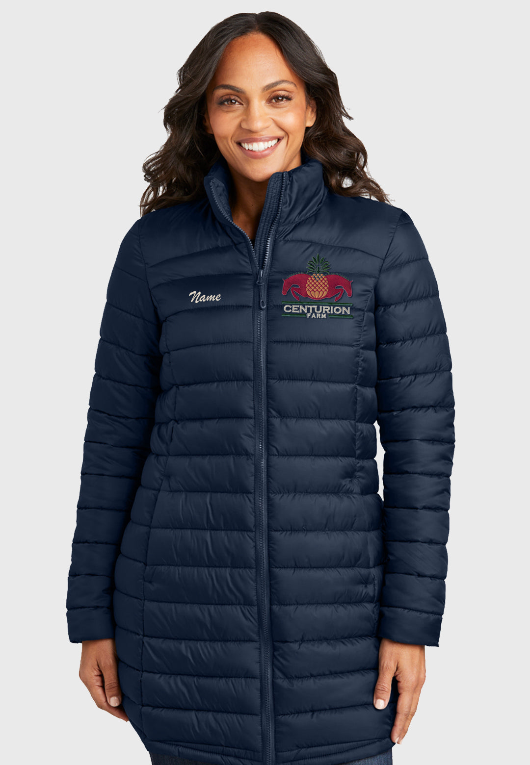 Centurion Farm Port Authority® Ladies Horizon Puffy Long Jacket