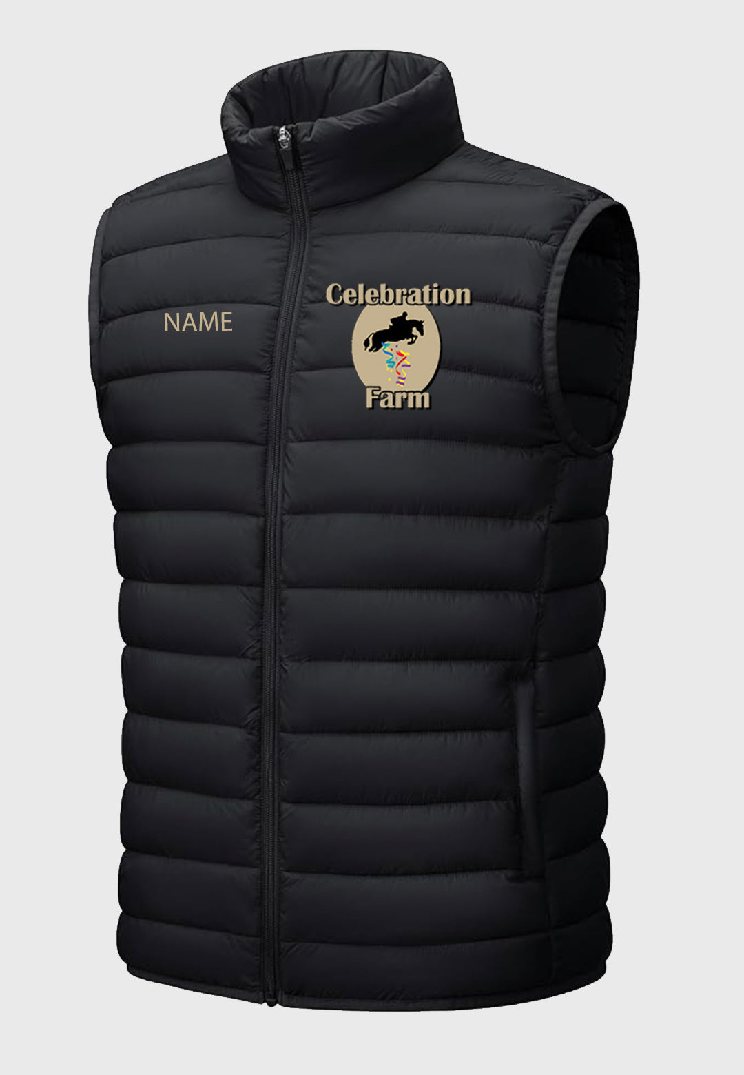 Celebration Farm Cotrasen Mens Lightweight Puffer Vest