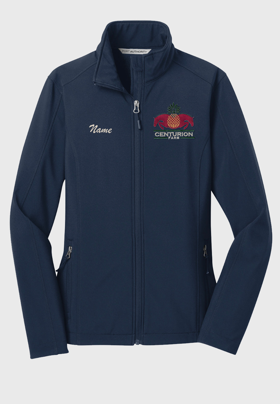 Centurion Farm Port Authority® Core Navy Soft Shell Jacket - Men's/Ladies/Youth Sizes