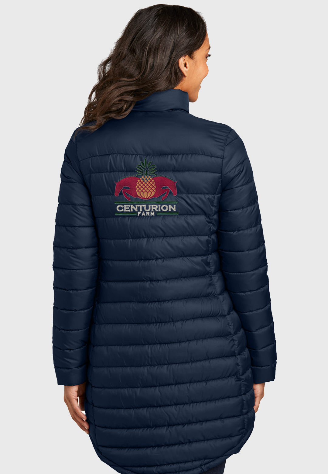 Centurion Farm Port Authority® Ladies Horizon Puffy Long Jacket