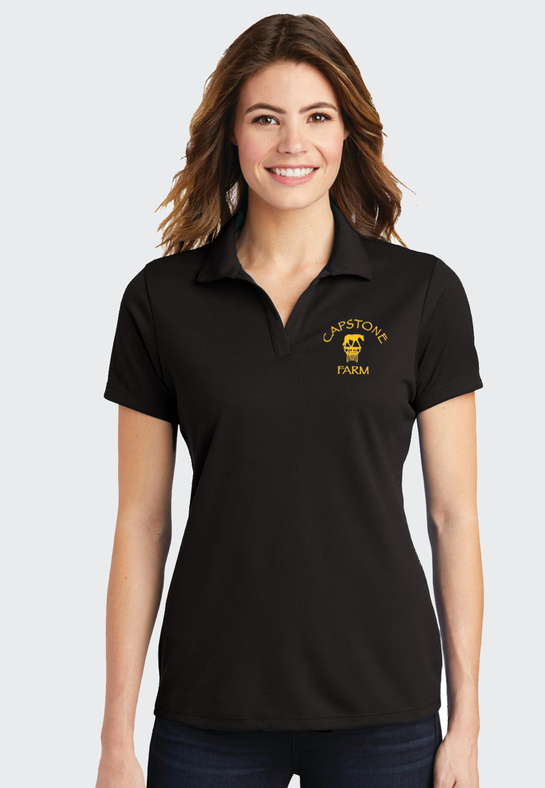 Capstone Farm Sport-Tek® PosiCharge® RacerMesh® Polo - Ladies, Mens, + Youth Sizes