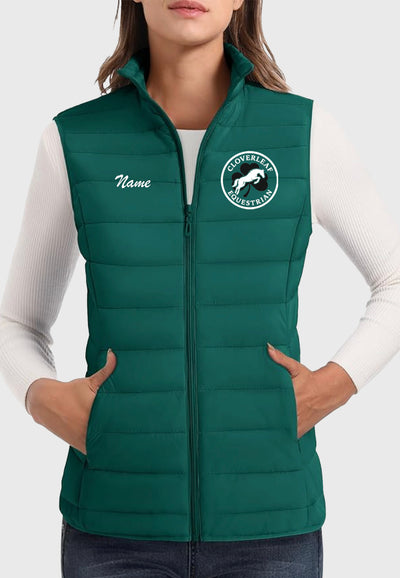 Cloverleaf Equestrian MAGCOMSEN Lightweight Women's Puffer Vest, 2 Color Options