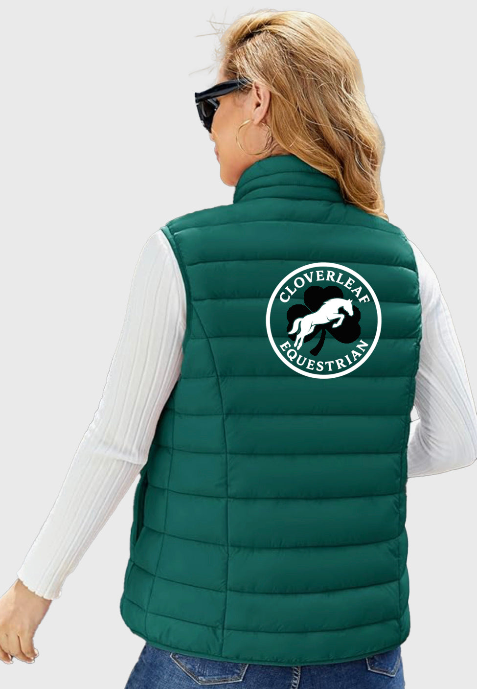 Cloverleaf Equestrian MAGCOMSEN Lightweight Women's Puffer Vest, 2 Color Options