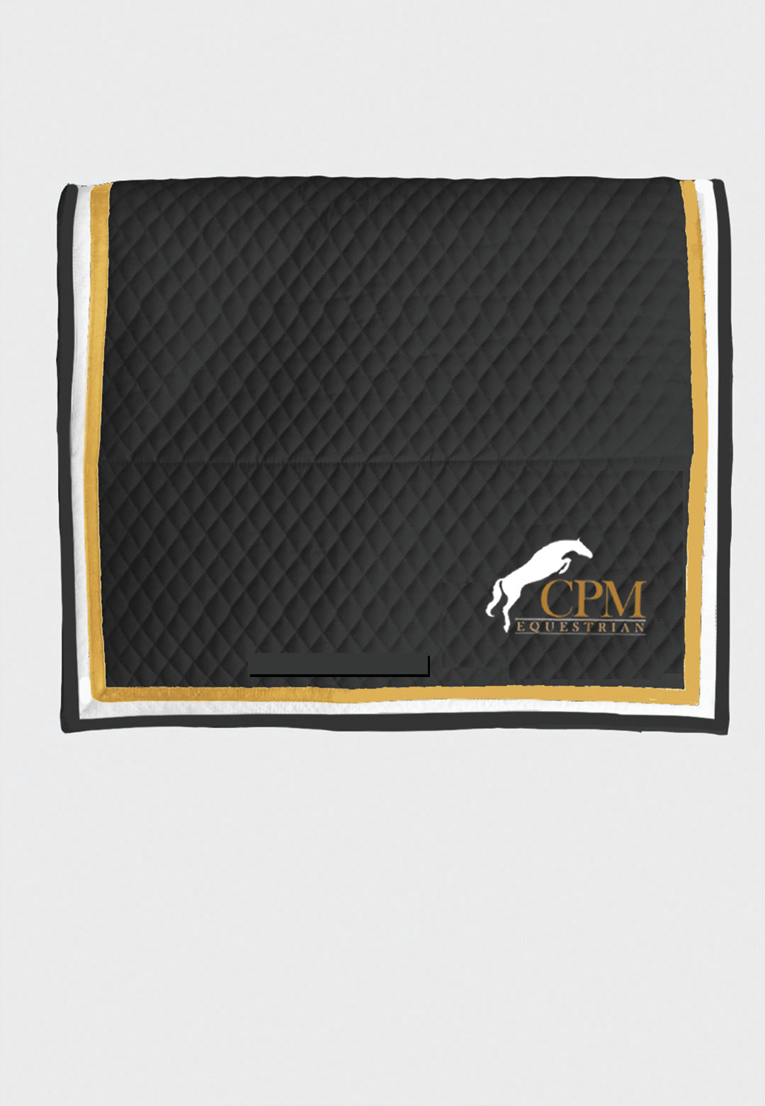 CPM Equestrian IAH Custom Square Pad, 2 Color Options