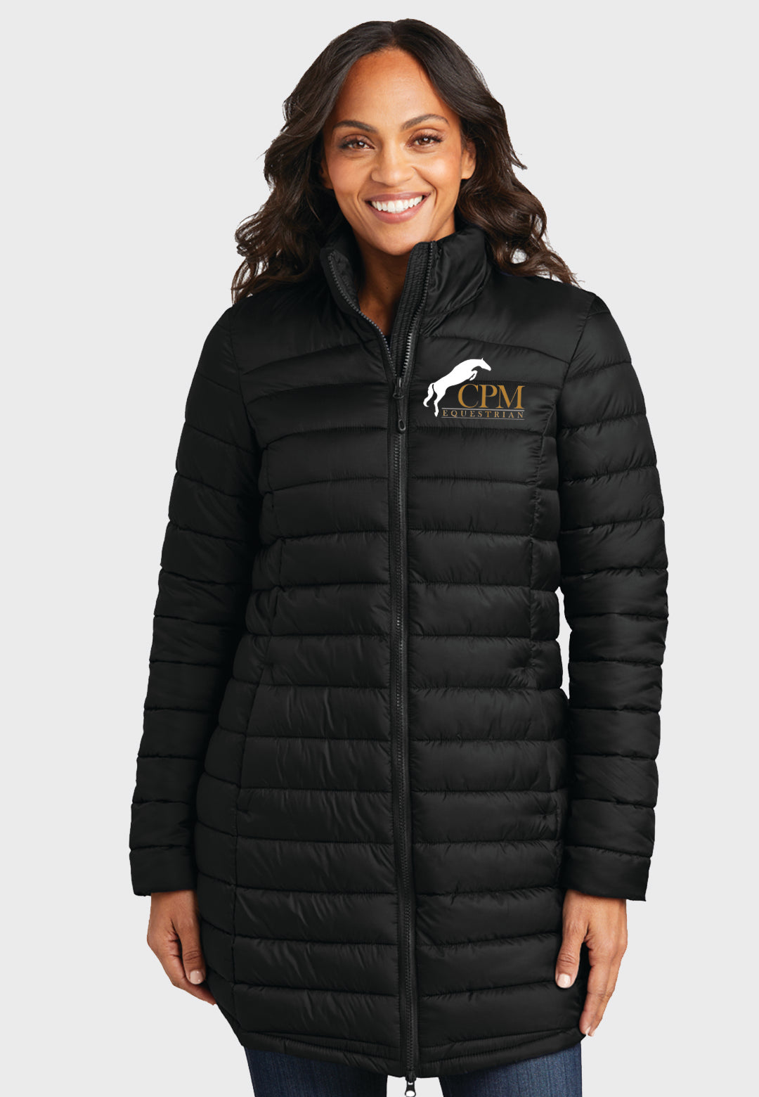 CPM Equestrian Port Authority® Ladies Horizon Puffy Long Jacket