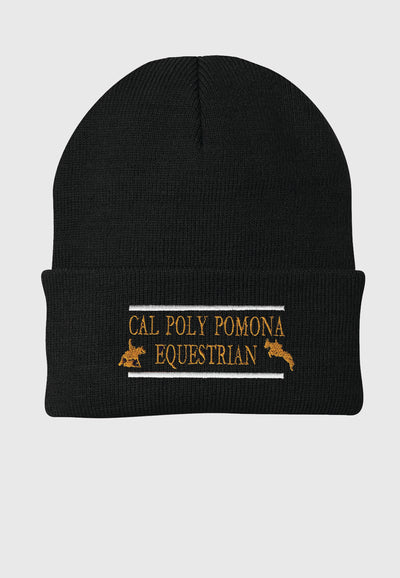 Cal Poly Pomona Equestrian Team Port & Company® - Knit Cap, 2 Color Options