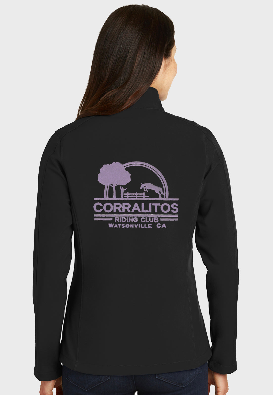 Corralitos Riding Club Port Authority® Ladies Core Soft Shell Jacket, 3 Logo choices