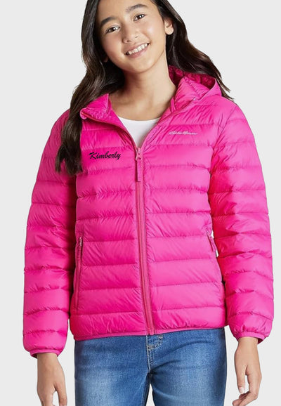 Cheshire Run Farm Eddie Bauer Girls' Insulated Quilted Bubble Puffer