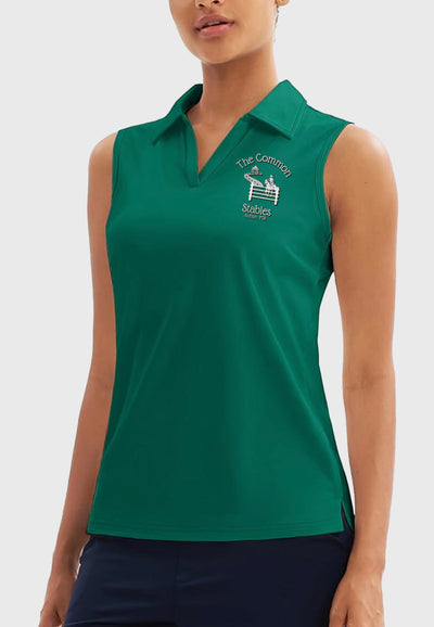 The Common Stables MAGCOMSEN Women's Sleeveless Polo Shirt