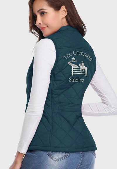 The Common Stables Fuinloth Women's Quilted Vest, 2 Color Options