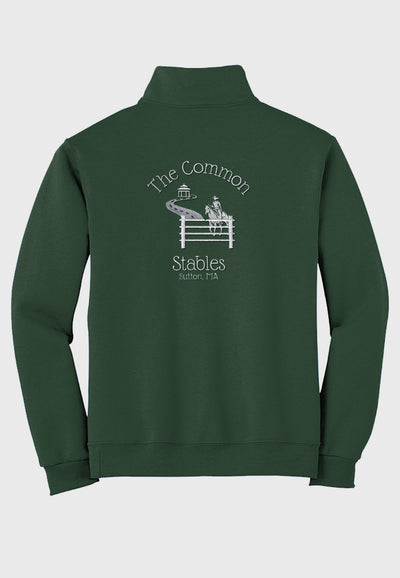 The Common Stables Jerzees® - NuBlend® 1/4-Zip Cadet Collar Sweatshirt - Adult Sizes