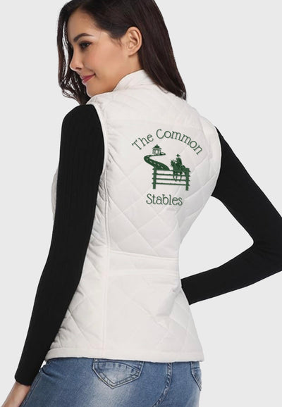 The Common Stables Fuinloth Women's Quilted Vest, 2 Color Options