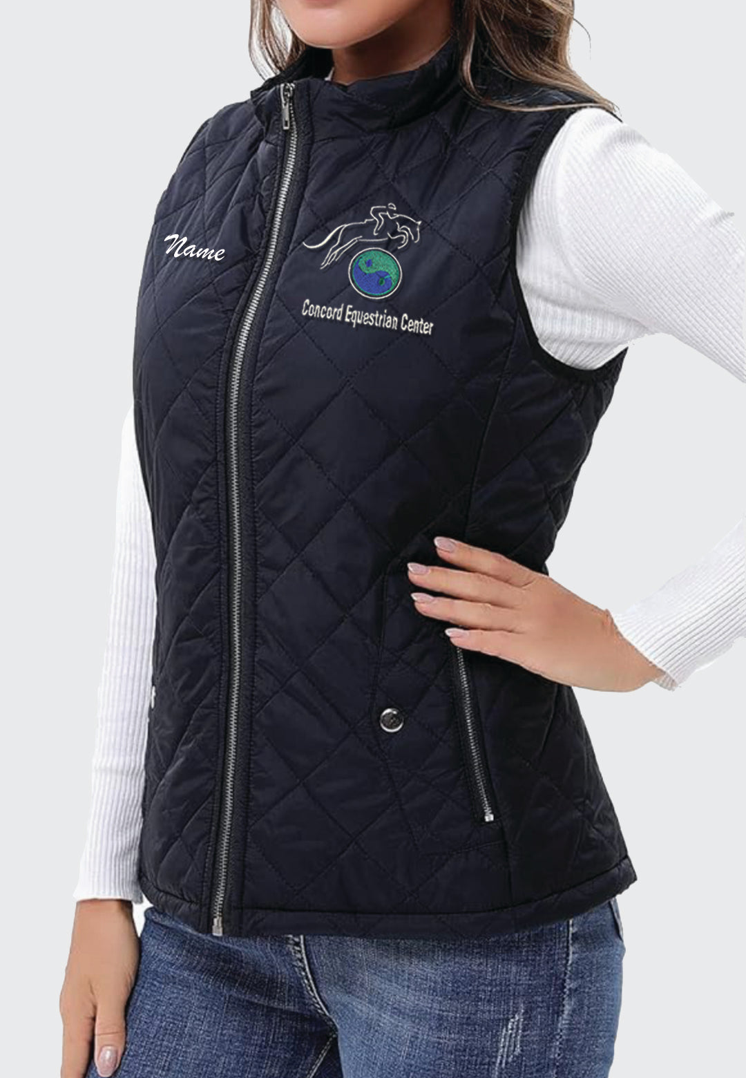 Concord Equestrian Center Fuinloth Women's Quilted Vest