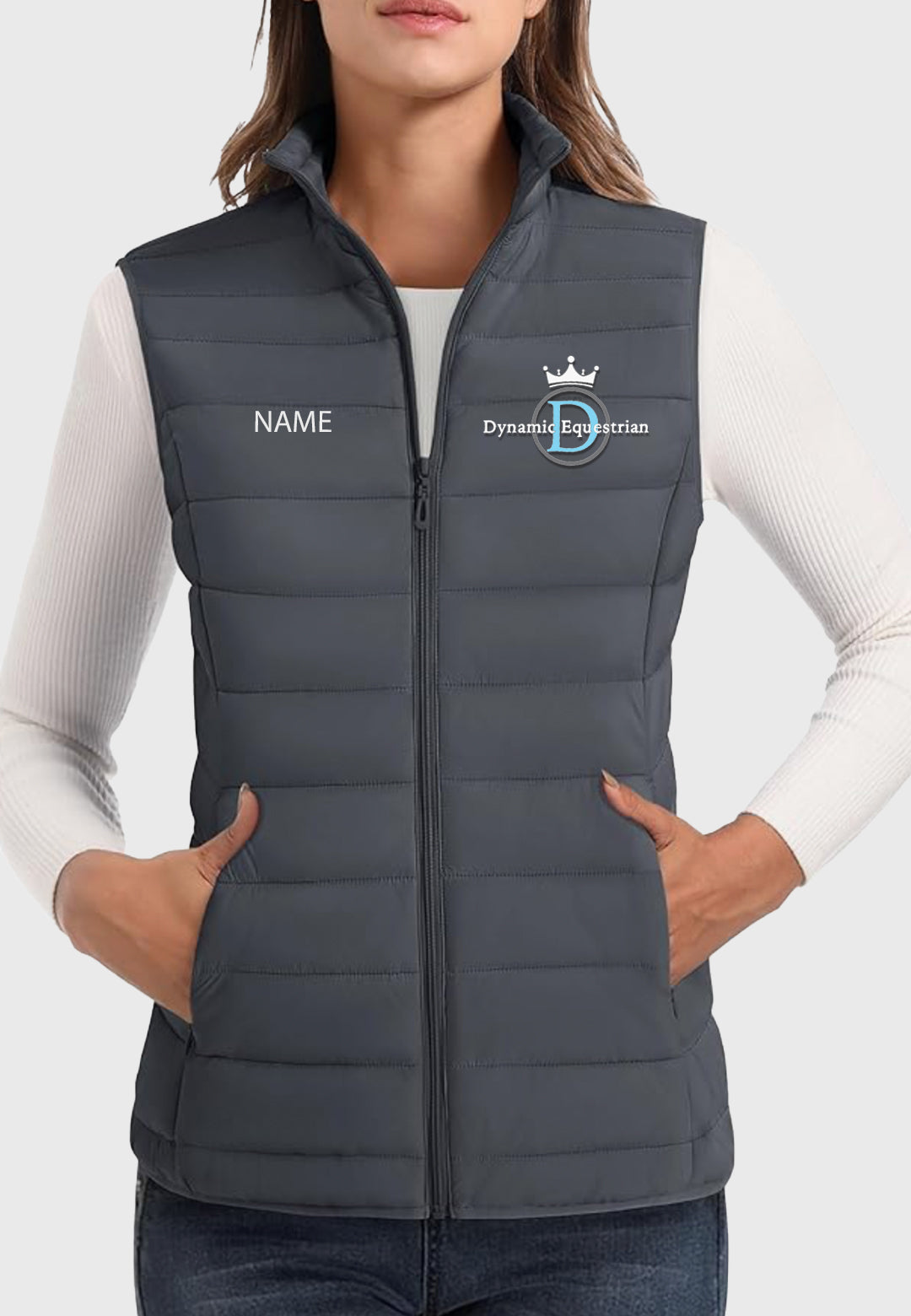Dynamic Equestrian Team MAGCOMSEN Lightweight Women's Puffer Vest