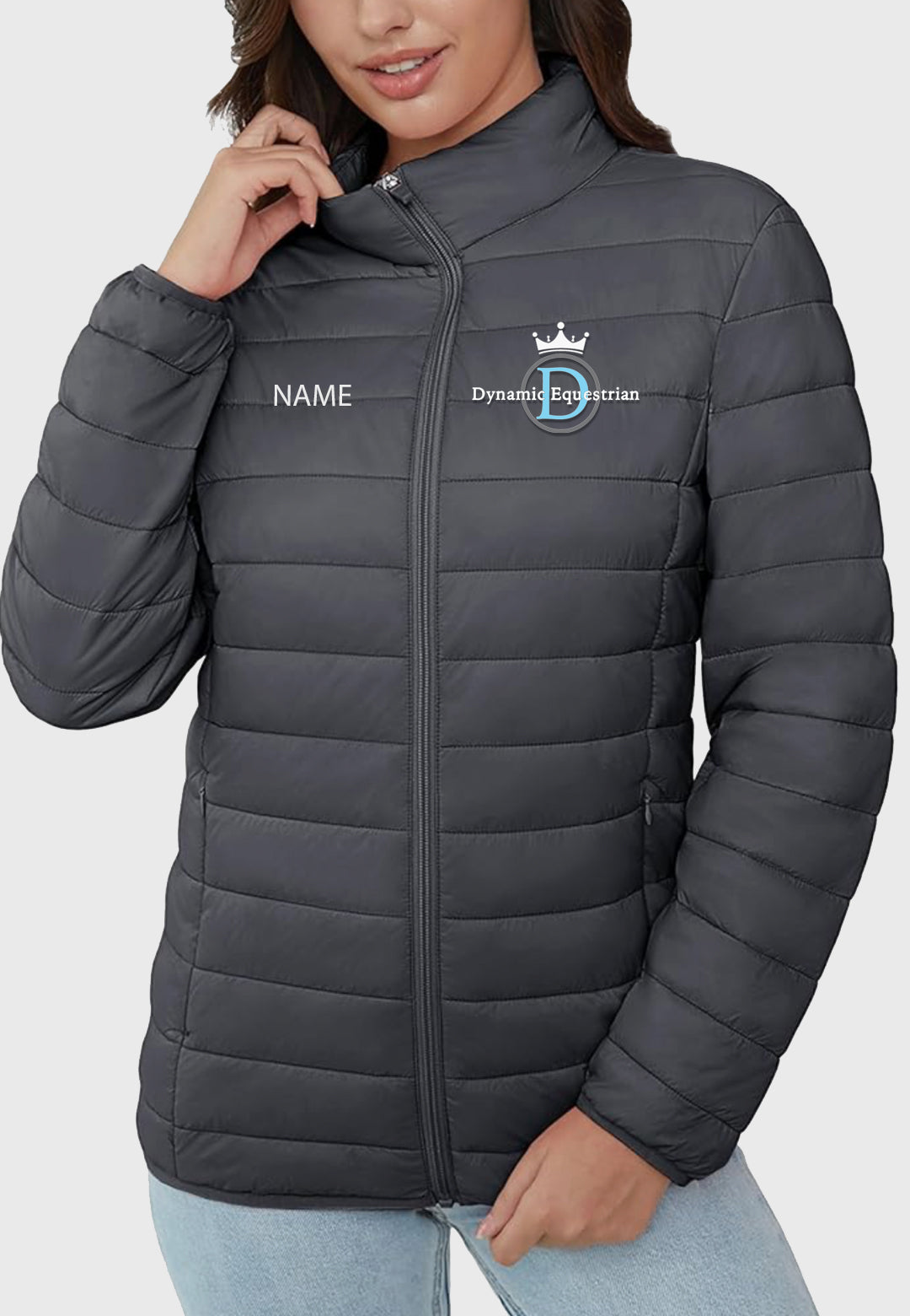 Dynamic Equestrian Team MAGCOMSEN Ladies Lightweight Puffer Jacket