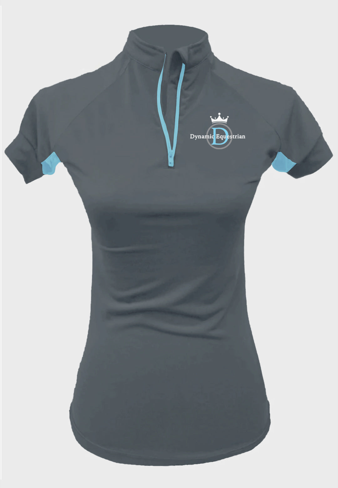 Dynamic Equestrian Team Short Sleeve Custom Sun Shirt, Adult + Youth Sizes