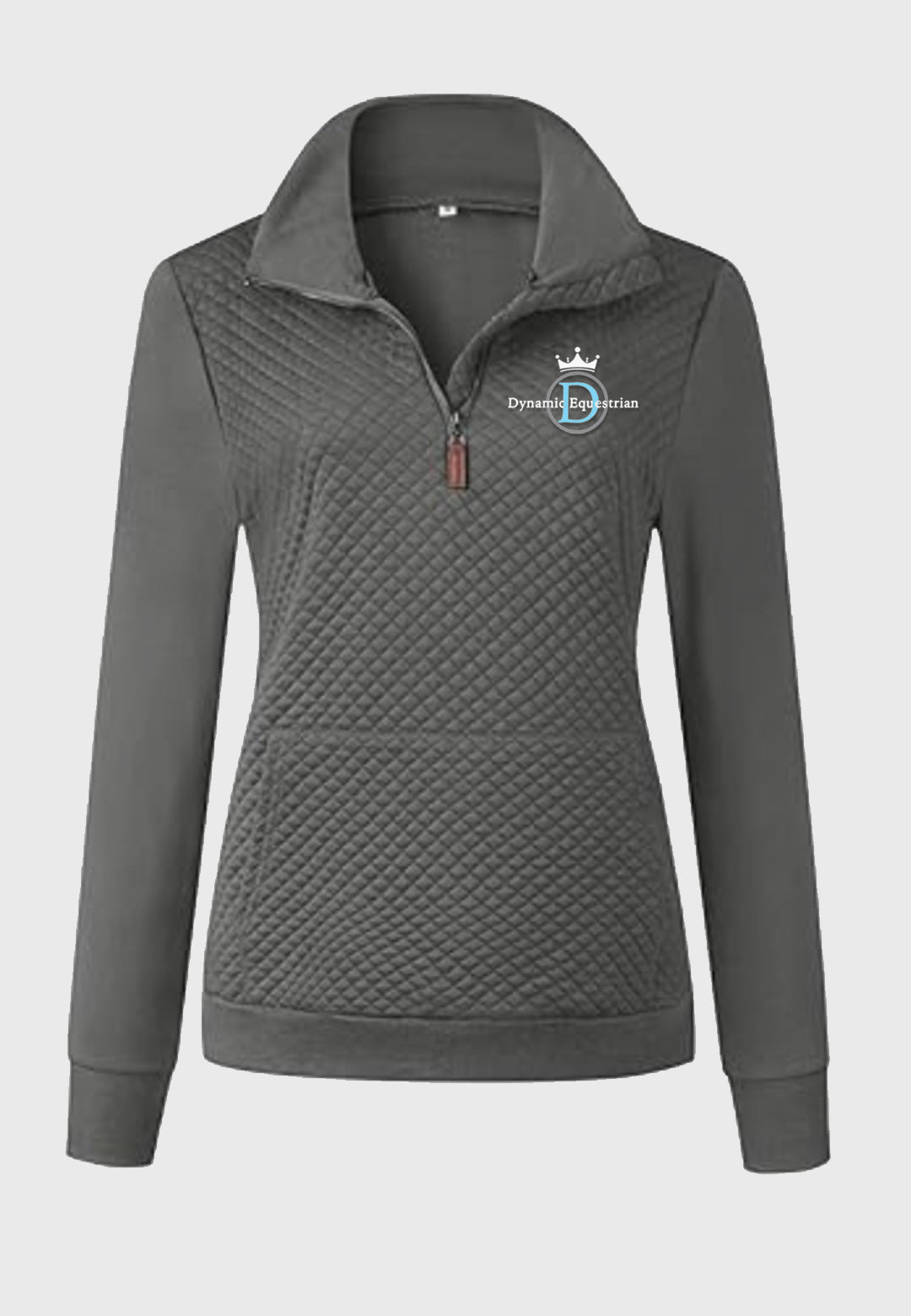 Dynamic Equestrian Team BTFBM Ladies Quilted 1/4 Zip Sweatshirt