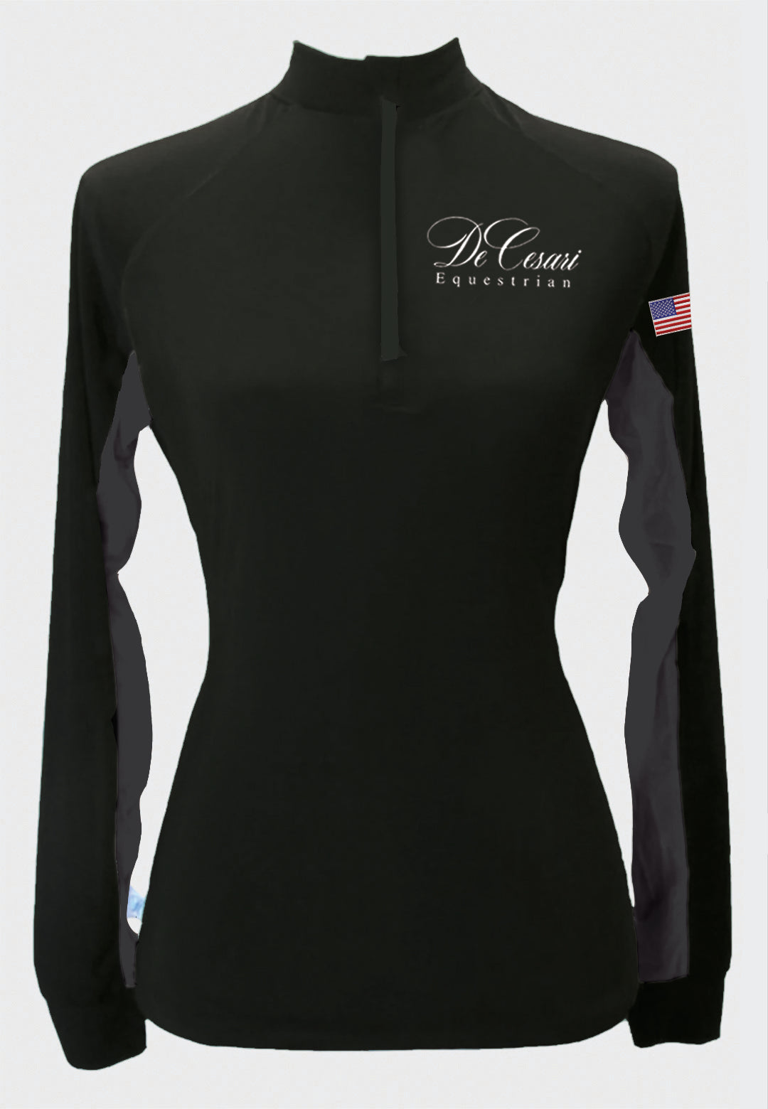 DeCesari Equestrian IAH Custom Solid Sun Shirt, Adult Sizes + Youth Sizes,