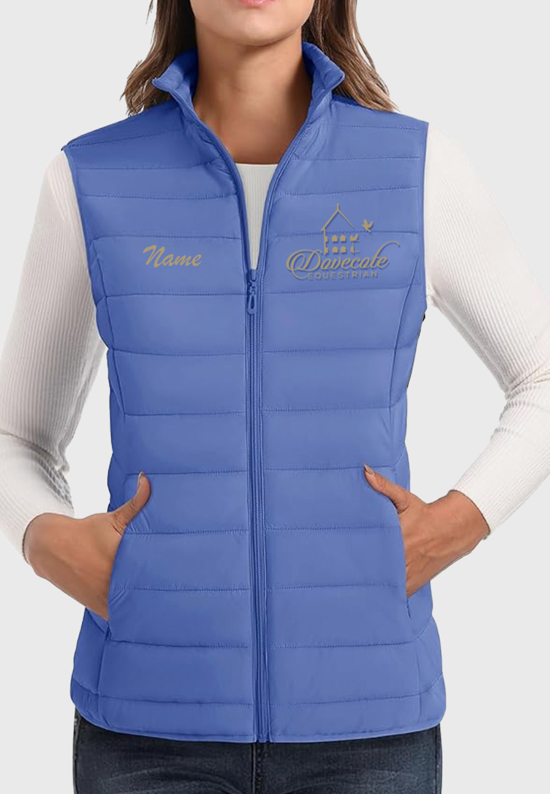 Dovecote Equestrian MAGCOMSEN Lightweight Women's Puffer Vest, 2 Color Options