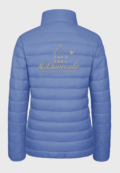 Dovecote Equestrian MAGCOMSEN Lightweight Light Blue Puffer Jacket, Ladies + Mens Sizes