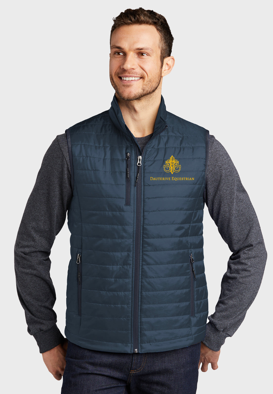 Dauterive Equestrian Port Authority® Packable Puffy Vest - Ladies/Mens Styles