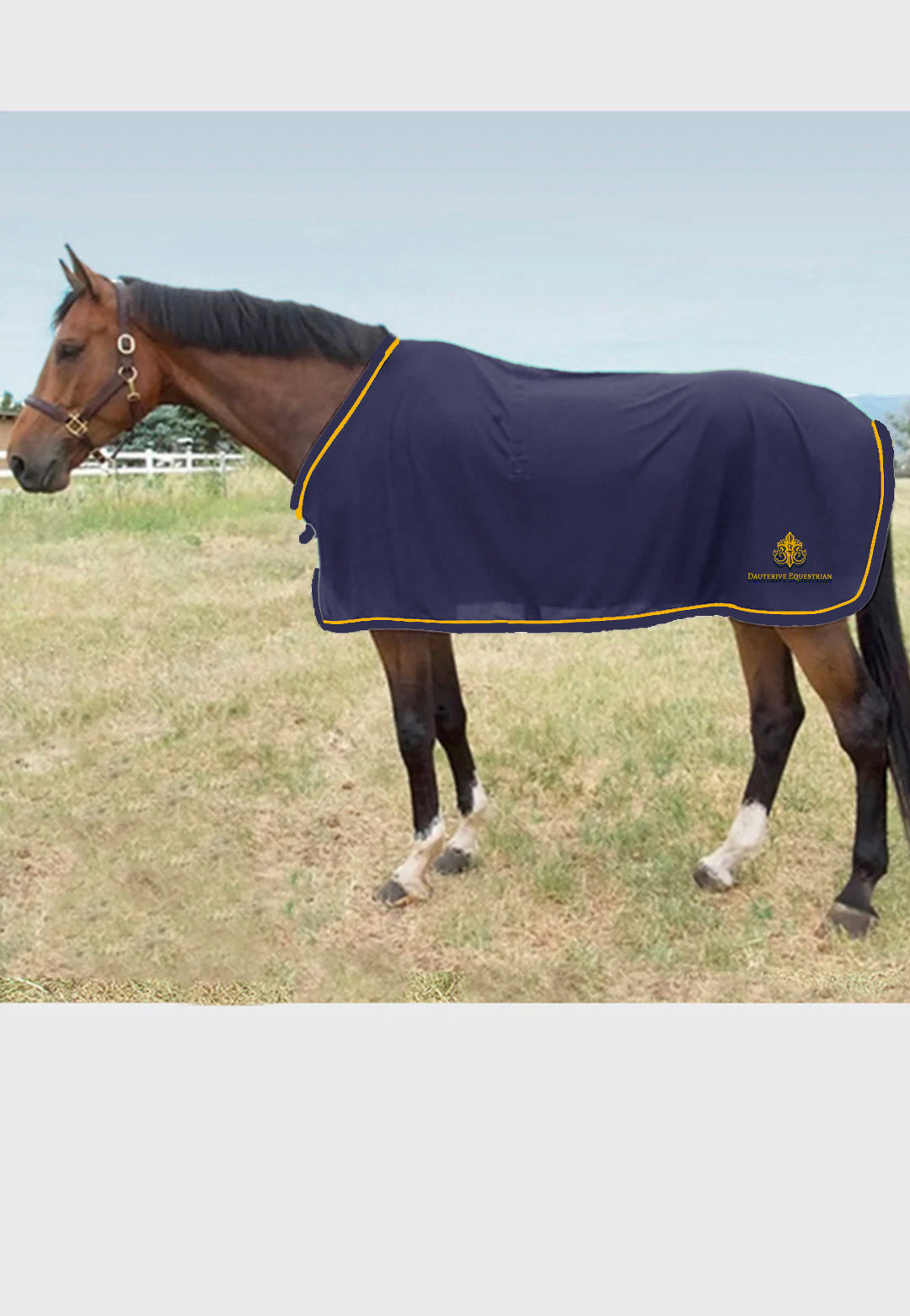 Dauterive Equestrian Jacks Scrim Fly Sheet, Horse + Pony Sizes