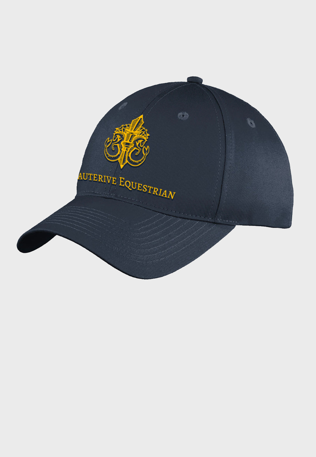 Dauterive Equestrian Team Port & Company® Six-Panel Unstructured Twill Cap