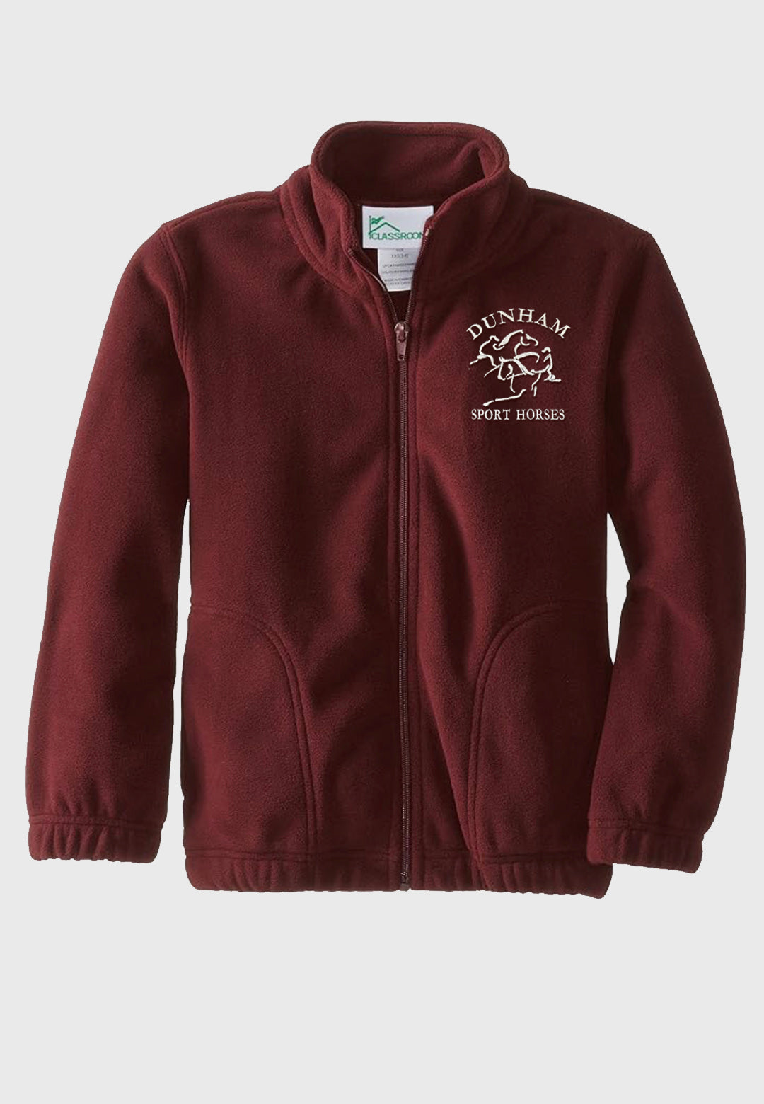 Dunham Sport Horse Classroom Uniforms Youth Unisex Polar Fleece Jacket