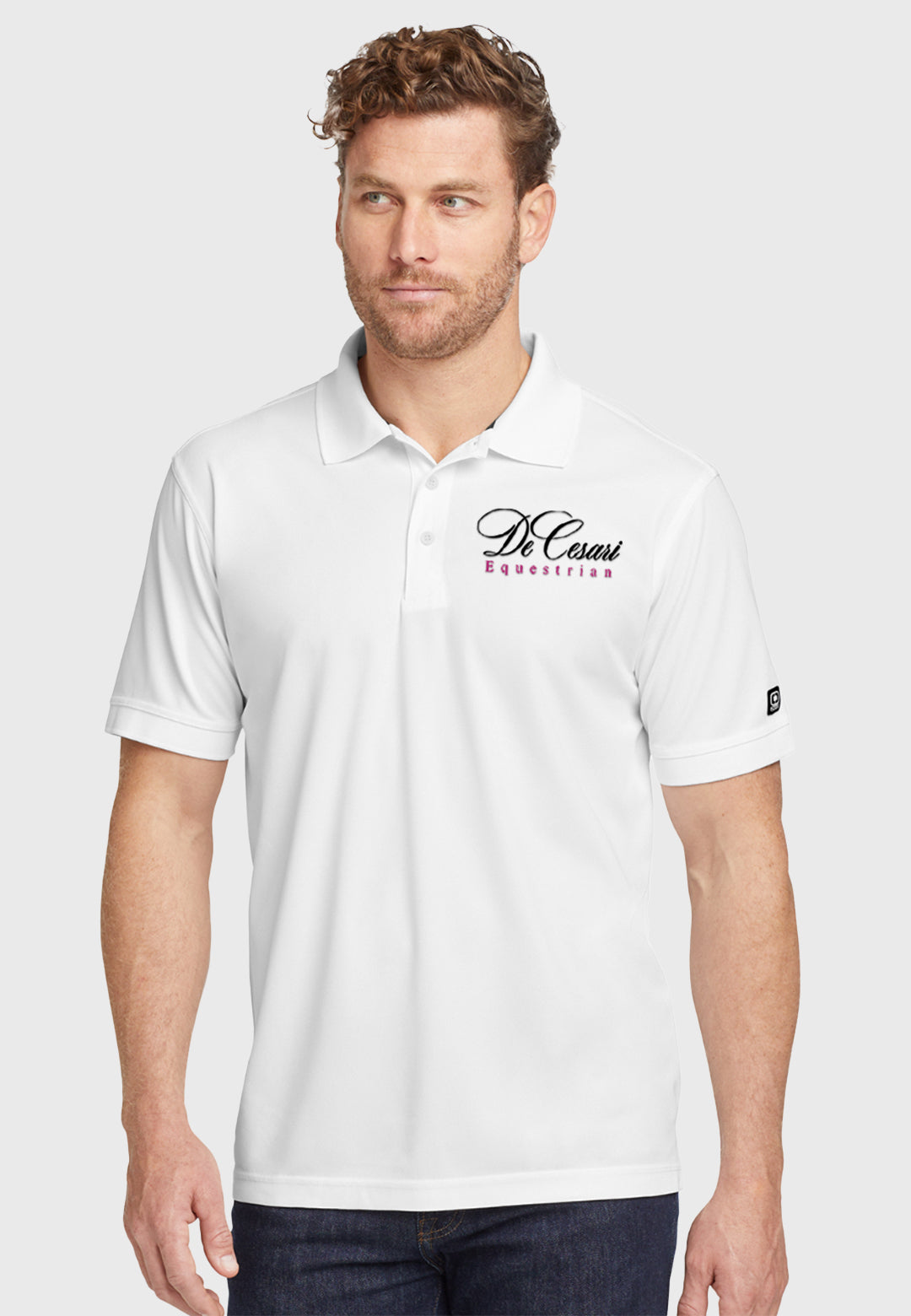 DeCesari Equestrian OGIO® Mens Caliber 2.0 Polo, 2 Color Options
