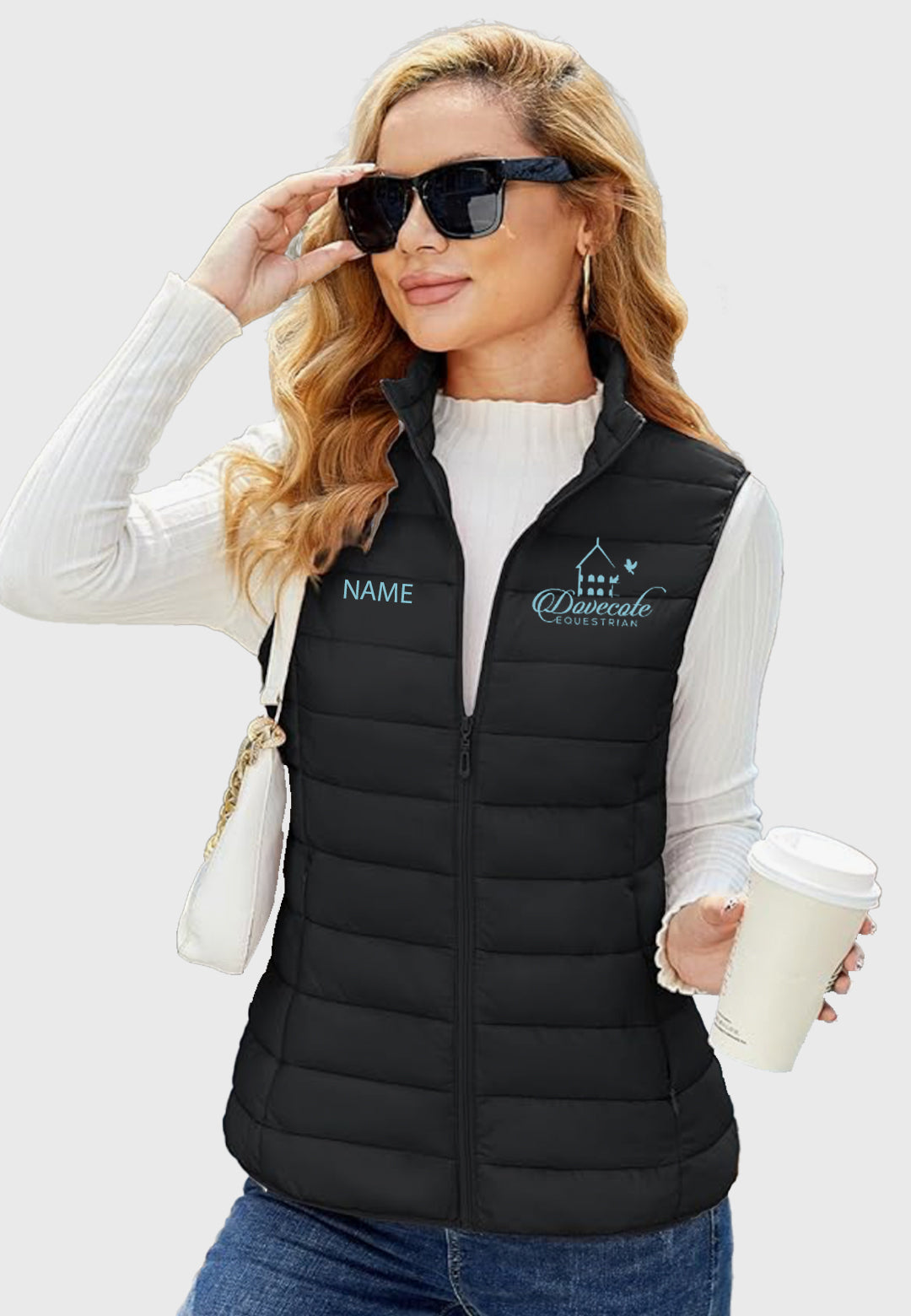 Dovecote Equestrian MAGCOMSEN Lightweight Women's Puffer Vest, 2 Color Options