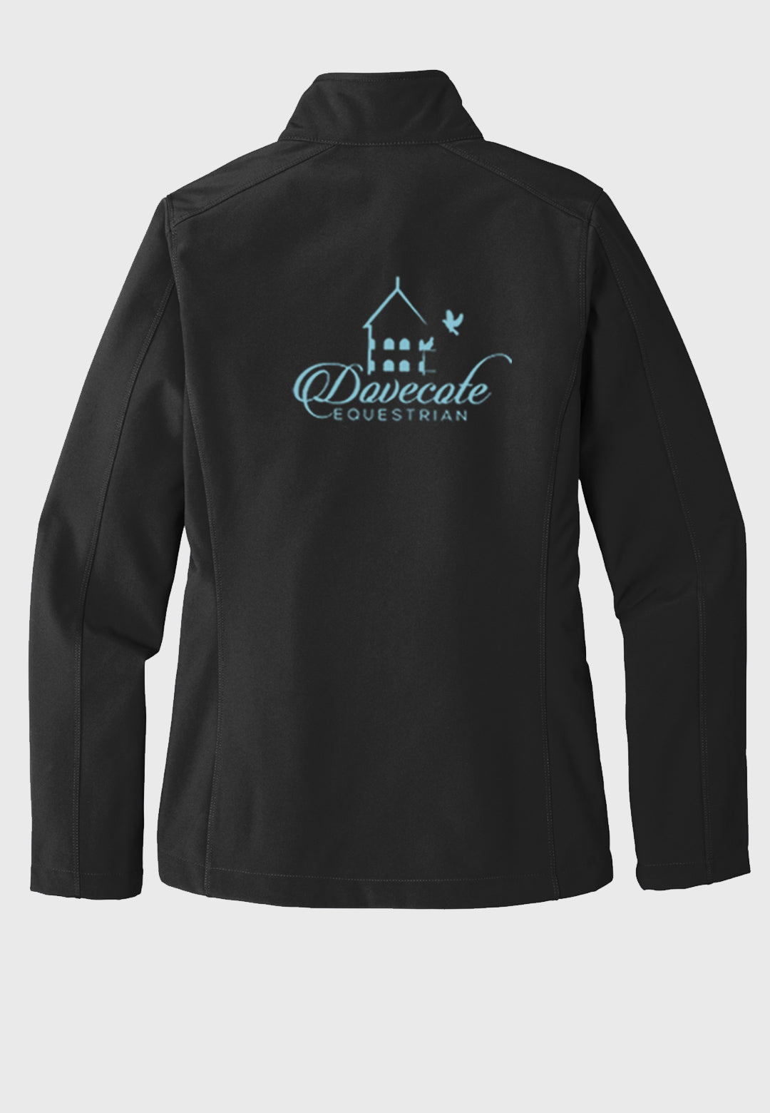 Dovecote Equestrian Port Authority® Core Black Soft Shell Jacket - Men's/Ladies/Youth