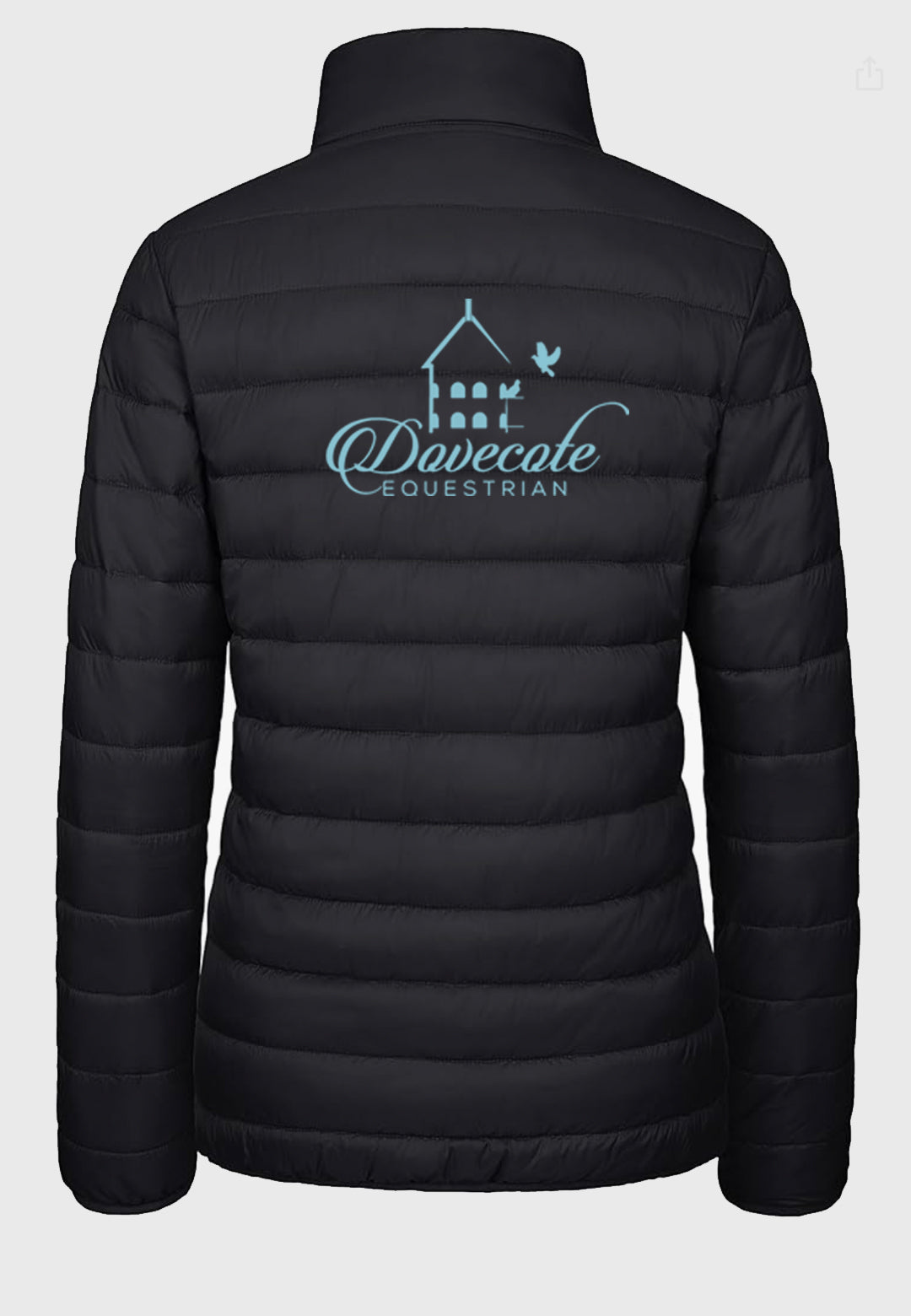 Dovecote Equestrian MAGCOMSEN Lightweight Black Puffer Jacket, Ladies + Mens Sizes