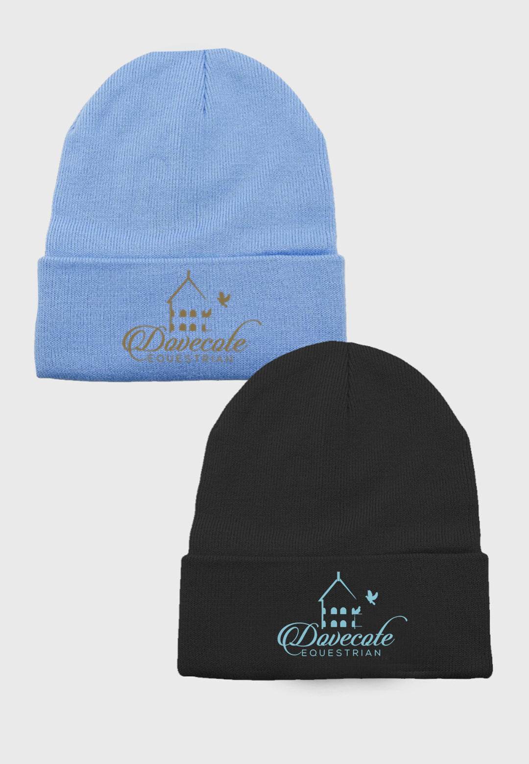 Dovecote Equestrian soCute Unisex Soft Warm Cuffed Beanie, 2 Color Options